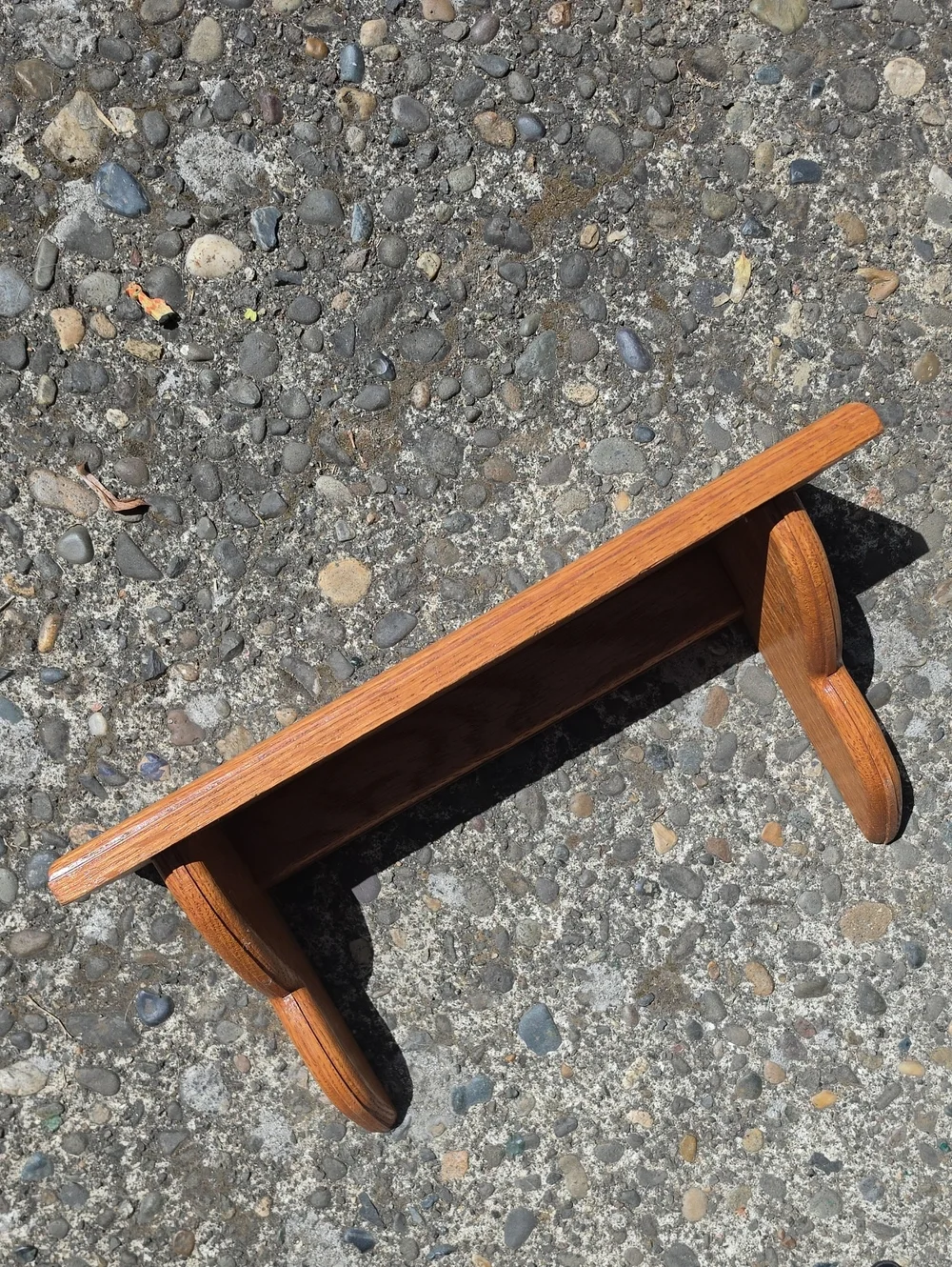 Antique Wood Wall Shelf